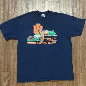 Vintage University of Illinois men’s XL single stitch T-shirt